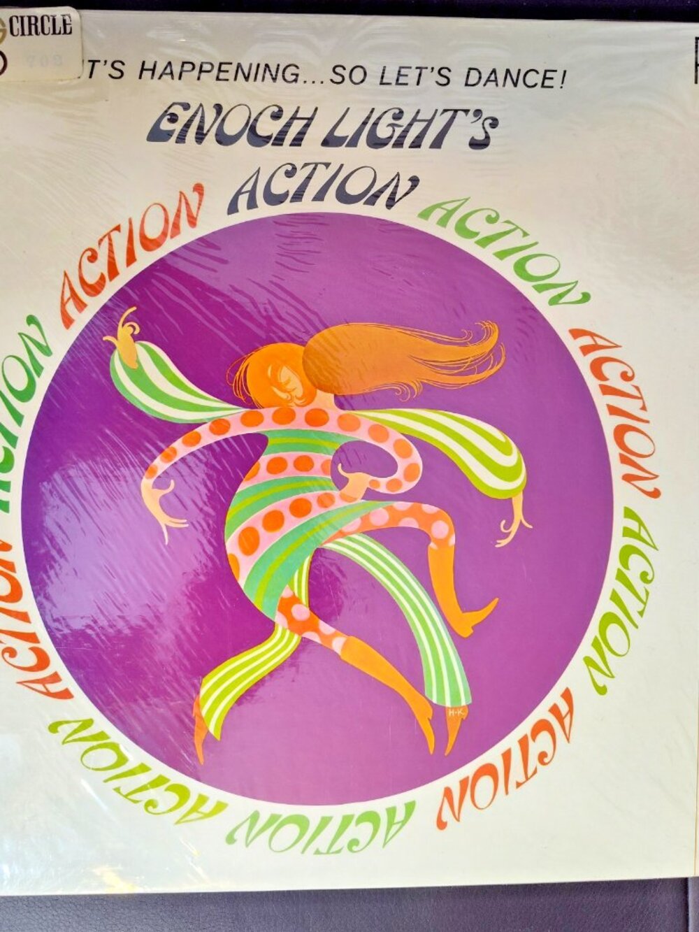 Enoch Light’s Action - It’s Happening… So Let’s Dance! 12" Vinyl record album LP